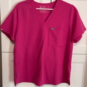 Figs Raspberry Scrub Top & Joggers